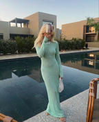 Lagoon Dress Green