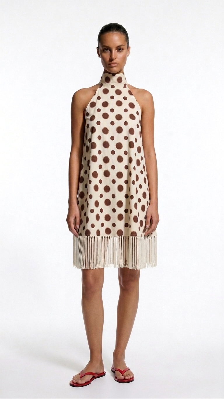 Shell Dress Brown — Pre-Order